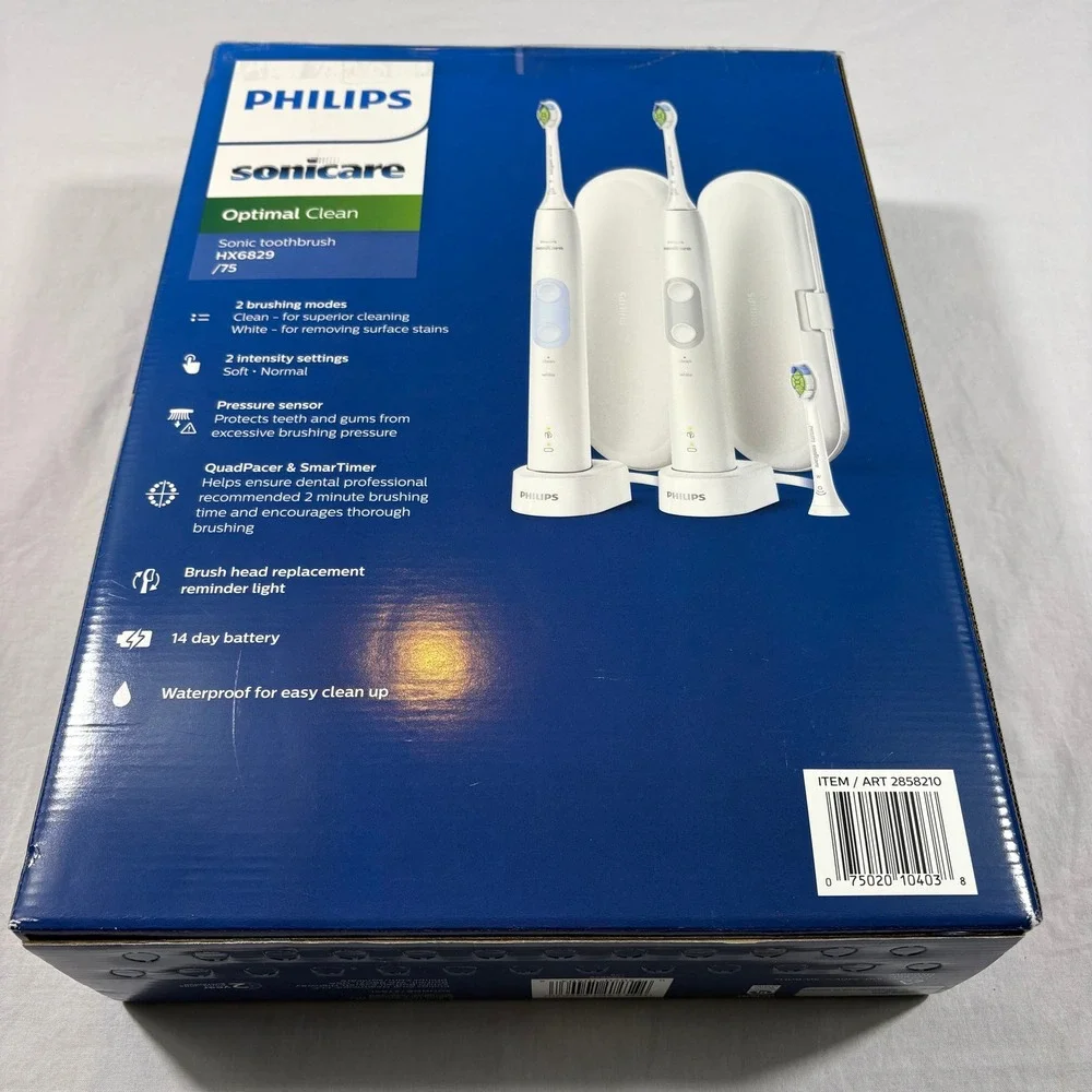Philips Sonicare Optimal Clean Rechargeable Sonic Toothbrush and‎ Case- One Set